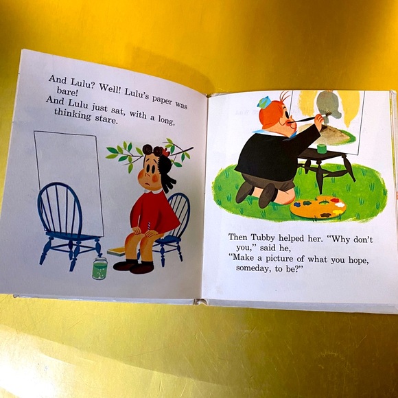 WHITMAN 60s MARGES LITTLE LULU HAS AN ART SHOW AUTHORIZED EDITION HARDCOVER BOOK - Picture 11 of 16